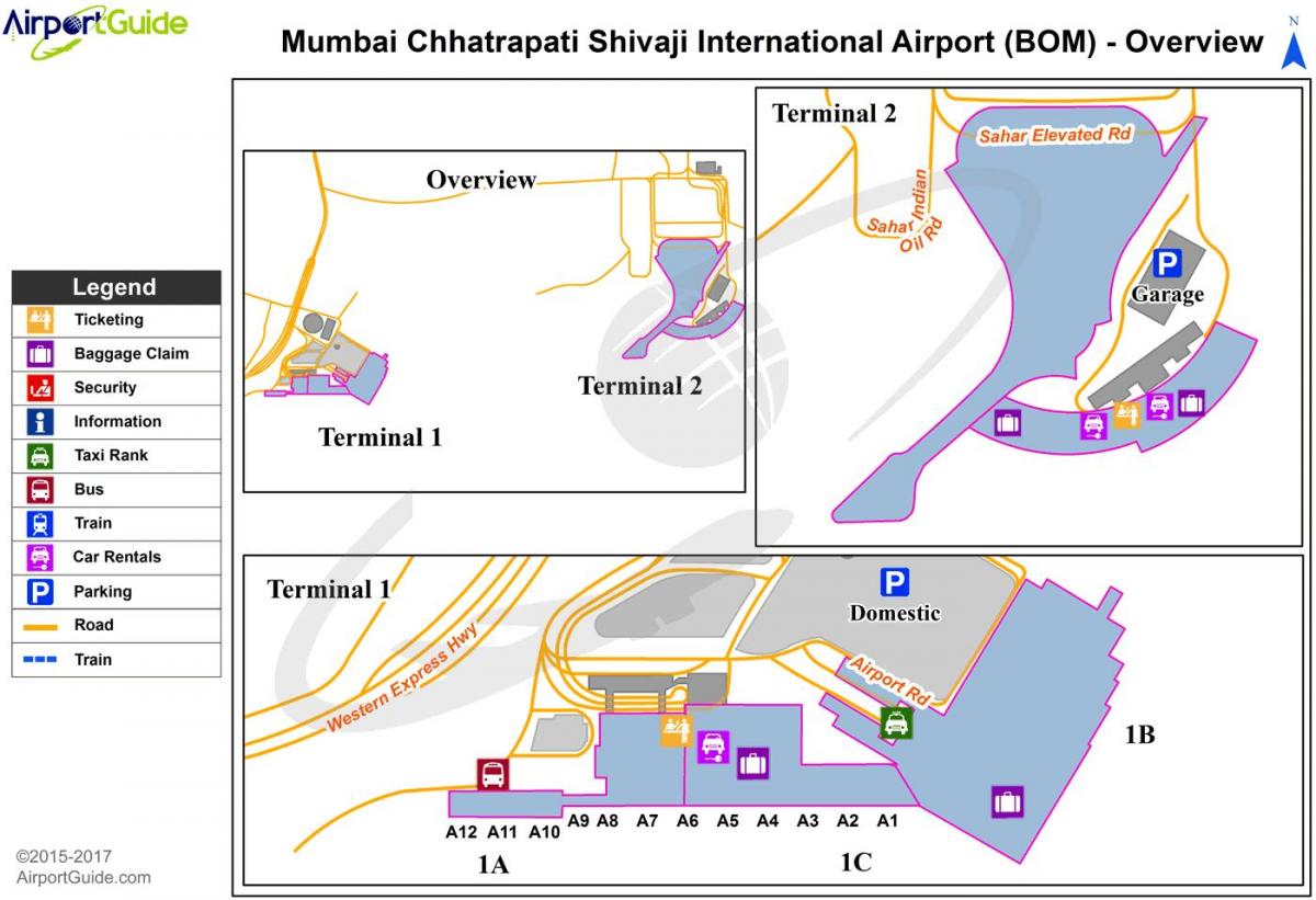 Chhatrapati Shivaji terminus газрын зураг