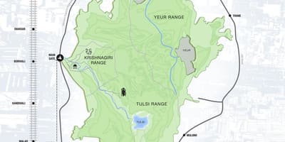 Borivali цогцолборт газрын зураг