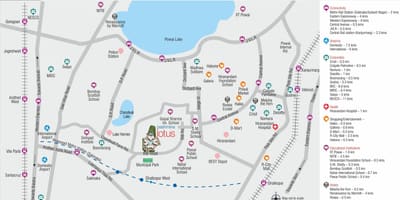 Powai Мумбай газрын зураг